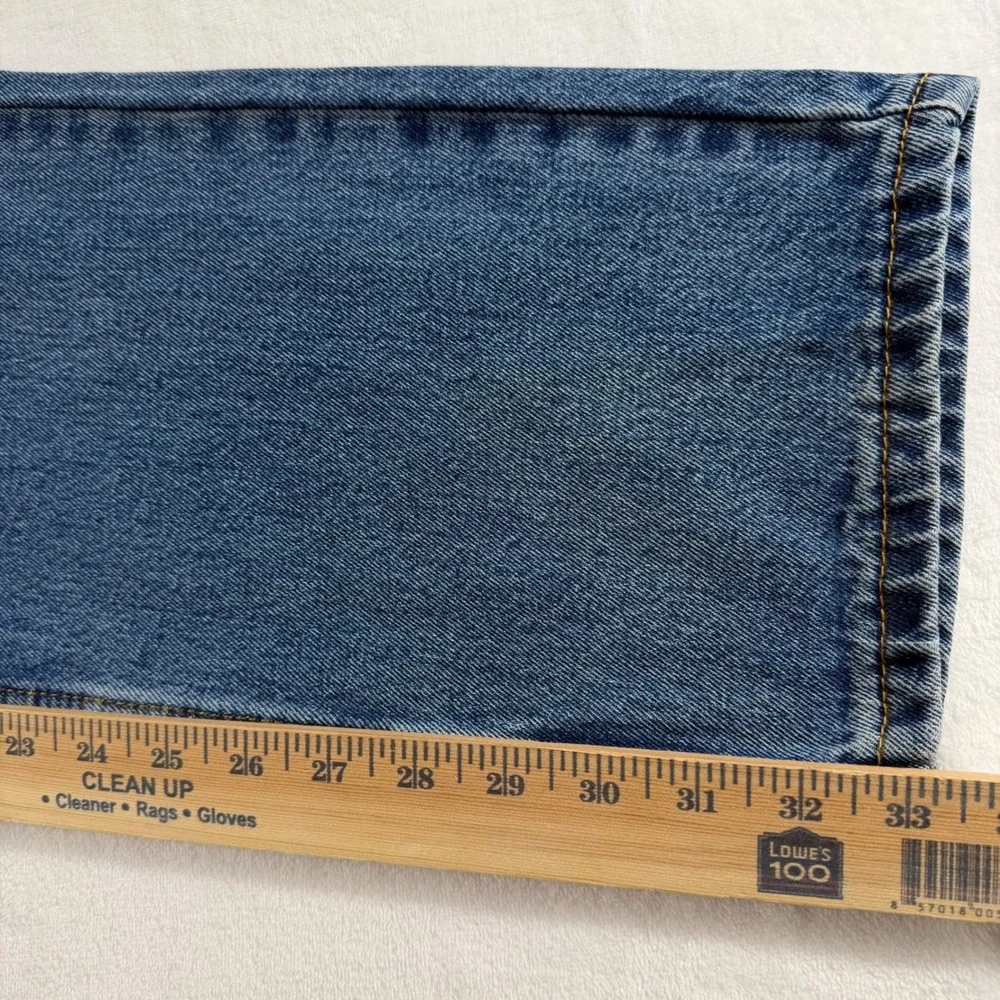 Levi's 516 Slim Straight Jeans Mens 34x34 Blue Denim Classic‎ Aesthetic NWT